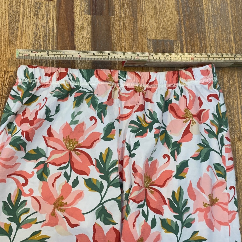 Garnet Hill Asian Wrap floral pajamas. Size small. - Picture 15 of 16